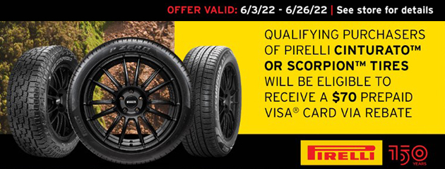 pirelli coupon